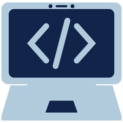 Computer Coding Illustration
