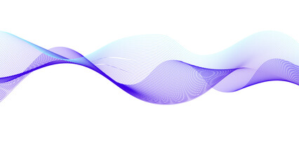 Wall Mural - A gentle, ethereal gradient of cool tones. Smooth, curved lines creating a sense of movement.

