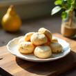 © Kolipatel - These bitesized sugar cookies are perfectly portioned for guiltfree indulgence. Each cookie is subtly flad with hints of almond, providing a nuanced and delightful taste experience.