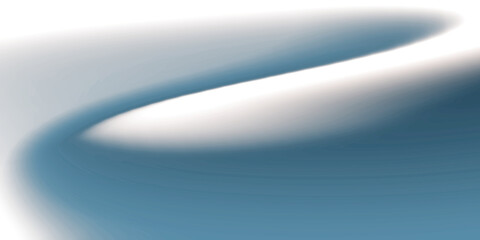 Wall Mural - png abstract blue gradient transparent background, vibrant wavy gradient shape overlay design elemen