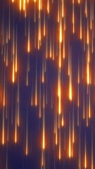 Wall Mural - abstract visualization of blue and red energy lines in fluid motion, symbolizing speed, power, and t