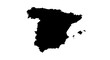 © Gustav - Spain Map Silhouette Vector