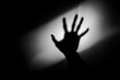 © Ricardo - Creepy Hand Shadow Overlay with Stretched Fingers – Dramatic Silhouette Effect on Black Background for Photography