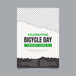 © ajipro - world bicycle day flyer template