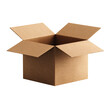© Ismatara - 3d icon of an open cardboard box isolated on transparent background awaits its contents isolated on transparent background
