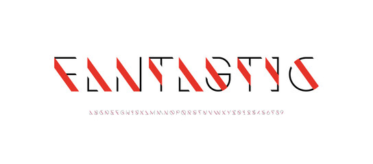 Wall Mural - font digital cyber alphabet, cyberpunk letters a, b, c, d, e, f, g, h, i, j, k, l, m, n, o, p, q, r,