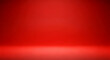 © Miftakhul - Clean and vibrant red studio background with a smooth gradient effect