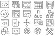 © MdMamun - Office icons vector set: essential business symbols for web design