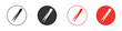 © Xevier - Eyebrow tweezers icon pack. Clipart Vector design