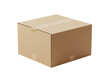 © Sibbi Malik - Cardboard box sealed with tape, isolated on transparent background with shadow — perfect for warehouse, shipping, packaging, delivery, e-commerce, and logistics mockups or designs.