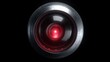 © Johannes - Surveillance Eye 4 with metallic casing and blinking red light, security, surveillance, camera, technology, privacy, big brother