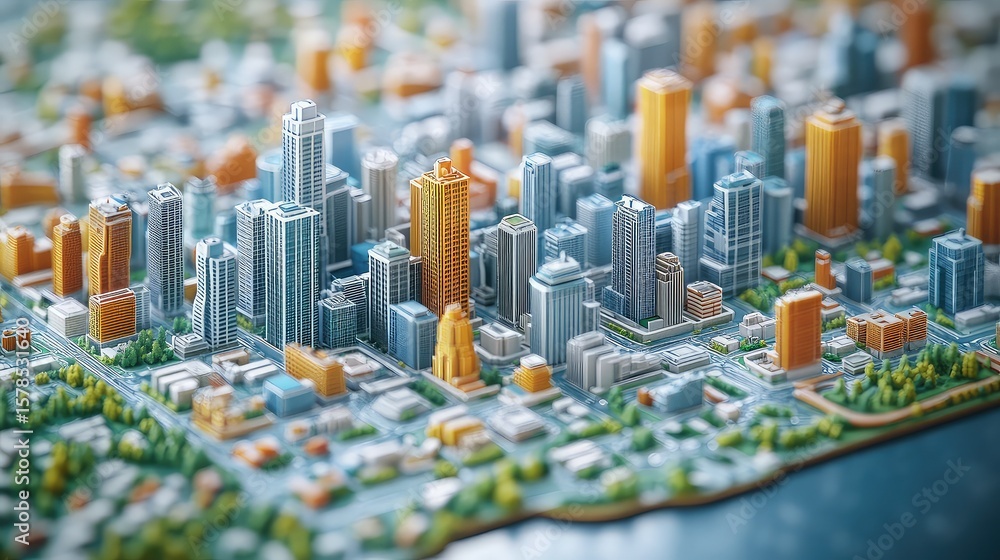 City planning simulator with AI powering demographic and transport ...