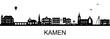 © SG- design - Kamen Silhouette , NRW Germany ' NO AI '