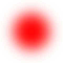 Wall Mural - Glowing red light effect, blurry circle