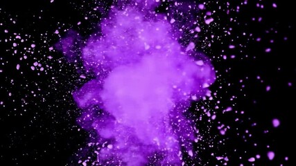 Wall Mural - Purple explosion