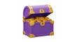 © Aileen - 3D Treasure Chest Gold Coins Wealth Pirate Reward PNG Background