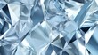 © Khawla - Close-Up Abstract Faceted Crystal Surface with Reflected Light and Colorful Bokeh
