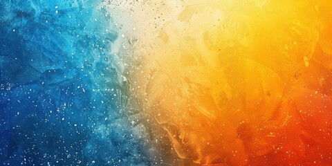 blue orange grungy gradient background