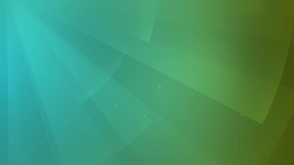 Wall Mural - abstract background of glowing blue and green lines in a flowing wave pattern