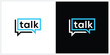 © ZRpro - talk logo design vector template