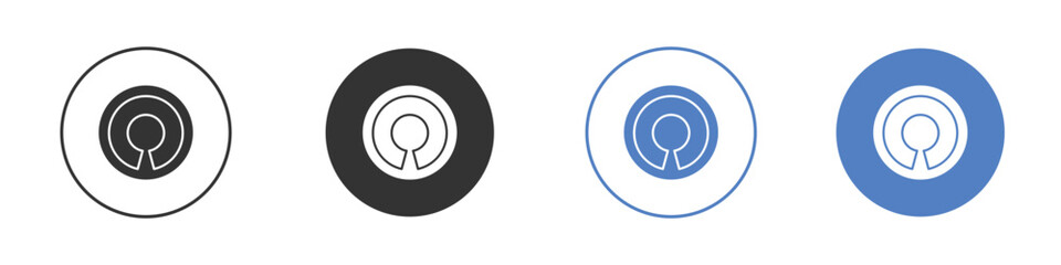 Open source icon concept. solid style icon designs for website, app, UI.