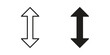 © Natubhai - Double arrow icon vector, sign and symbol for design, website or apps elements.