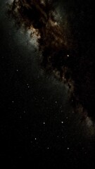 Wall Mural - wide expansive view of a star field in deep space filled with bright, twinkling stars and galaxies, 