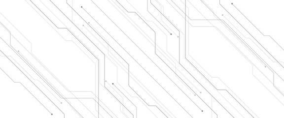 Wall Mural - vector abstract digital technology with line digital technological for web banner background