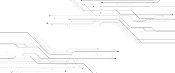 Vector abstract digital technology communication dots and lines background with social networking