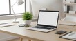 © Hosen - Modern Home Office Workspace with Laptop and Desk Accessories