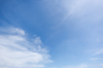 Wall Mural - clear blue sky background,clouds with background, blue sky background with tiny clouds. white fluffy