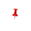 © NazninSultana - red push pin on white background