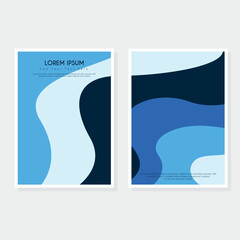 Wall Mural - Creative modern abstract cover page design