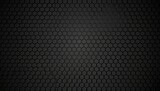 Sleek carbon fiber and metallic mesh create a dark, textured background with a seamless hexagonal pattern, ideal for modern industrial designs