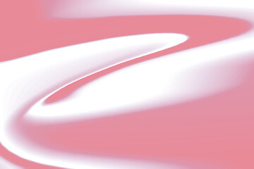 Wall Mural - png abstract pink gradient transparent background, vibrant wavy gradient shape overlay design elemen