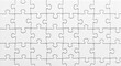 © sripanti - Complete white puzzle background illustrating connection, solutions and problem solving for web design elements