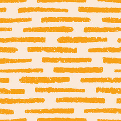 Wall Mural - abstract seamless pattern with brush strokes, hand-drawn lines. endless texture design with scribble