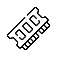 Wall Mural - check this amazing outline style icon of ram