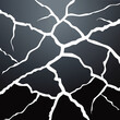 © fandd - Silhouette of cracks silhouette design black