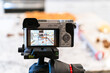© arinahabich - Recording Video with DSLR Camera in Modern Kitchen