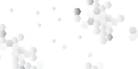 Wall Mural - clean and modern futuristic background for banner and poster design. molecule structure abstract tec