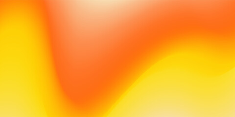 Poster - abstract orange yellow gradient background design. vector illustration