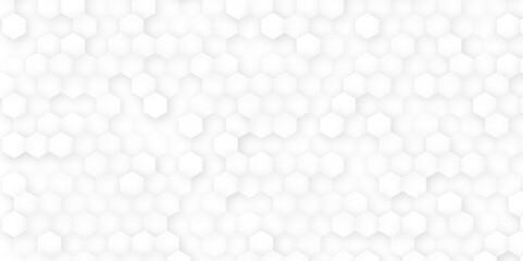Wall Mural - vector banner design. hexagons pattern. geometric abstract background with simple hexagonal elements
