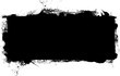 © komkrit234 - black ink brush blank banner panel label grunge graphic element