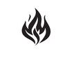 © Safowan - Fire flame icon clean modern 2D vector line art