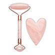 © CreativeVista - Rose quartz roller and gua sha isolated on transparent background