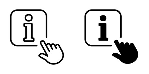 Info with mouse cursor click