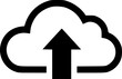 © Vexora Studio - cloud upload alt vector flat icon
