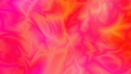 Abstract Pink and Orange Swirl Background, Vibrant, Smooth Gradient Texture