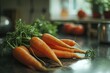 © Packgenix - Fresh carrots on a kitchen counter